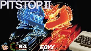 PITSTOP II – Commodore 64 (1984) | Epyx's Groundbreaking Split-Screen Racing Classic
