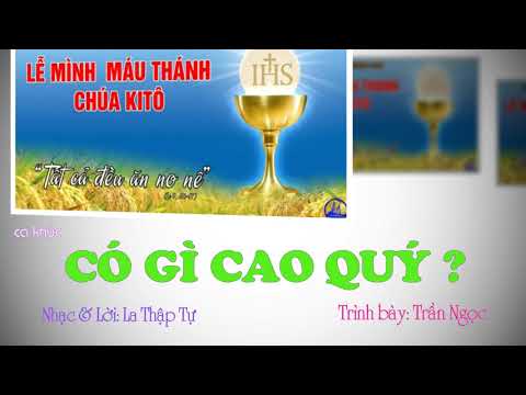 Có gì cao quý? Sheet - Trần Ngọc