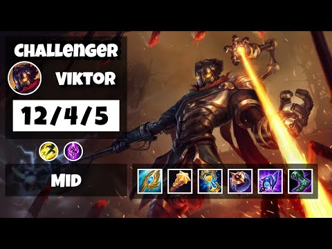 Viktor Mid 11.14 Challenger Gameplay S11 (12/4/5) - EU