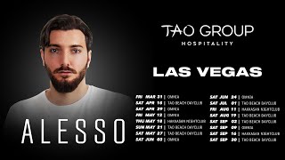 Alesso Las Vegas 2023 Residency Announcement Tao Group Hospitality