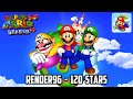 Super Mario 64 Render96 120 Stars