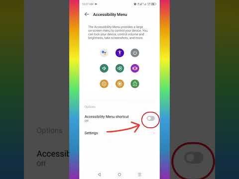 Accessibility Menu Button on Navigation Bar #shorts
