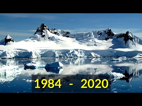 Arctic Sea Ice Melting (1984 - 2020) | Timelapse Video