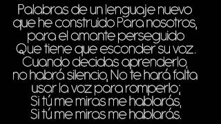 Alejandro Sanz - Si Tu Me Miras (Lyric Video)