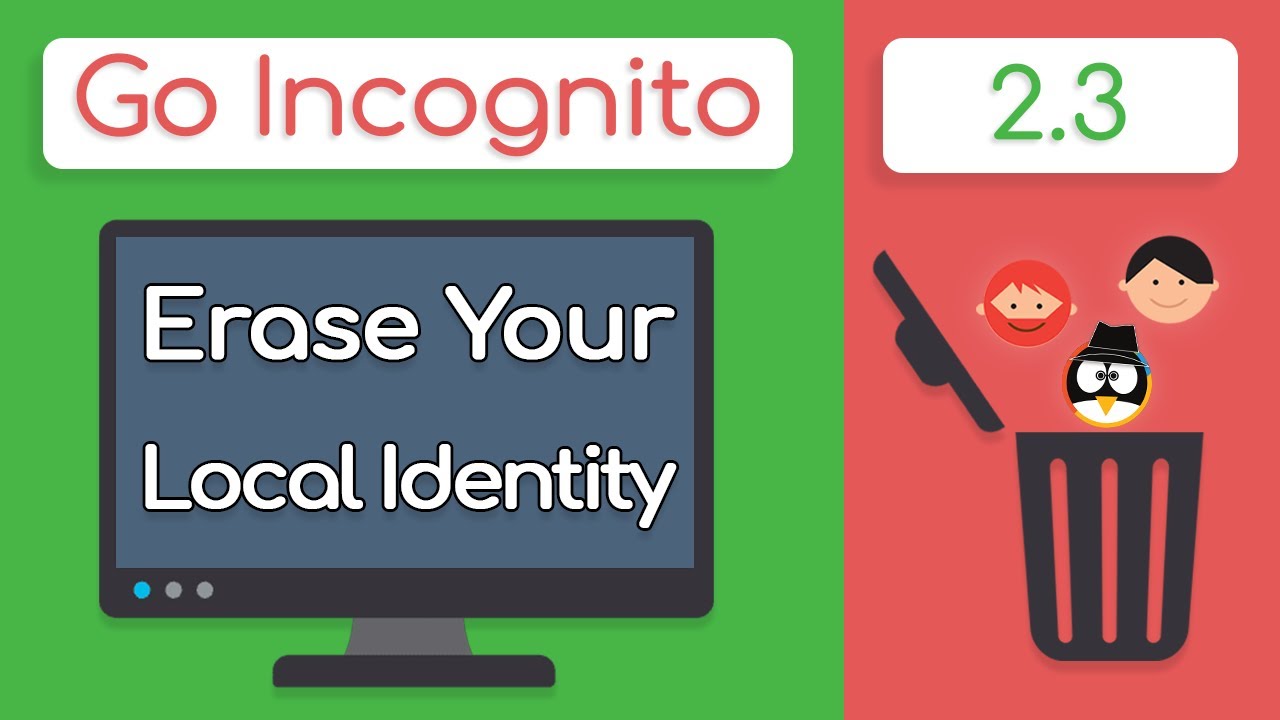 How To Erase Your Digital Local Identity | Go Incognito 2.3
