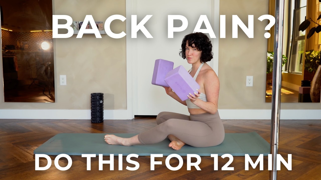 Spine Reset with Yoga Blocks | Healing Stretch for Back, Neck & Hips