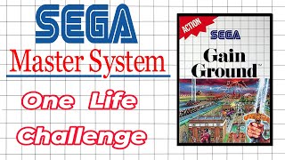 Master System One Life Challenge Gain Ground