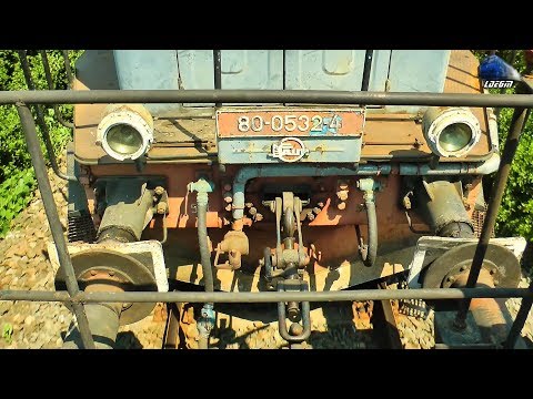 Călătorie/Ride Săbolciu-Tileagd cu/with LDH 80-0532-4 & Marfar CFR Infrastructură Freight Train