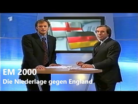 ARD 17.06.2000 - EM 2000 - Analysen mit Günter Netzer und Gerhard Delling zum 0:1 gegen England