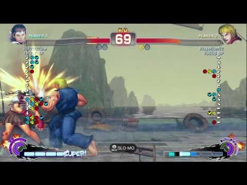 Playerjun52 [Ken] vs Juso [Sakura] SSF4 Japanese Online Ranked Matches - TRUE-HD