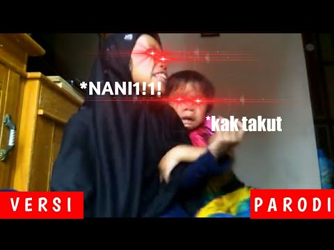Video parodi lucu Kaget ketika ada "PETIR" || Lagu Abdullah || Parodi abdullah