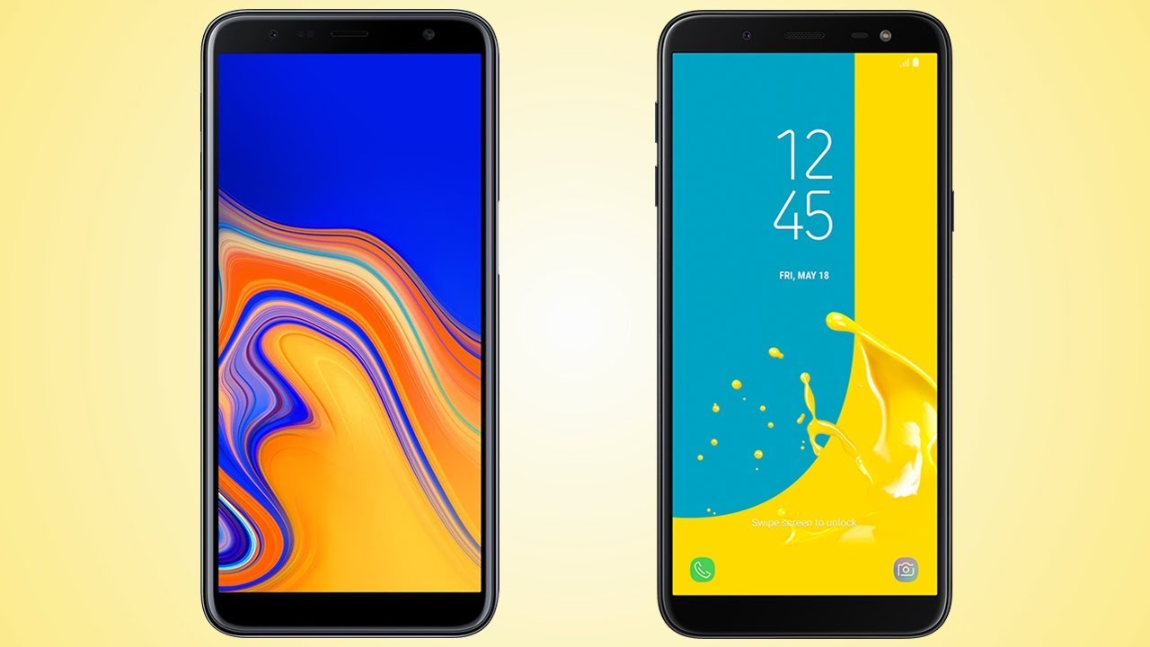 Samsung Galaxy J6 Plus vs Galaxy J6 2018 Comparison