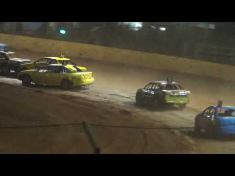 Production sedans b main part 5 Maryborough Speedway Kurt Murdoch Classic Jan 2021