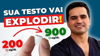 BOOST YOUR TESTOSTERONE WITH JUST HALF A TABLET A DAY!