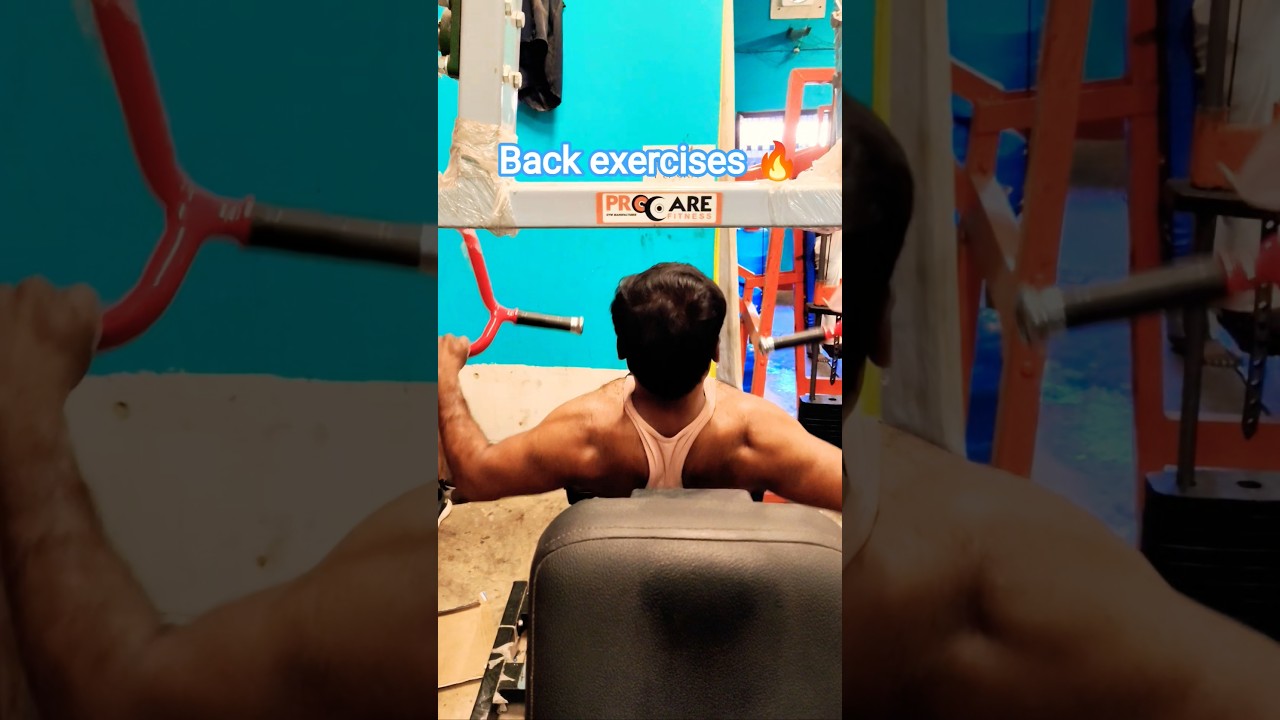 back exercises 🔥#fitness #motivation #desihomegym #naturalbodybilding #shortsfeed