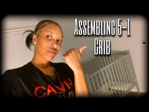 Assembling The Dream On Me Synergy 5-In-1 Convertible Crib