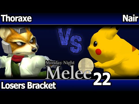 MNM 22 Melee - Thoraxe (Fox) vs Nair (Pikachu) - Losers Bracket