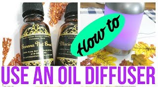 How to Use an Oil Diffuser, do they work? And, my favorite scents so far!