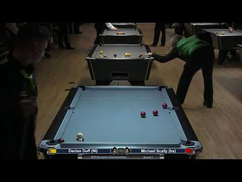 2022 European Championships - Declan Duff (NI) v Michael Scally (IRE)