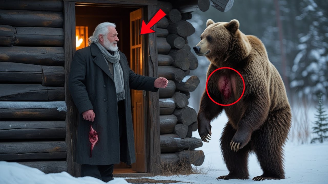 Frozen Bear Pleads for Shelter—What Happens Next Leaves Him Stunned...| Bear stories