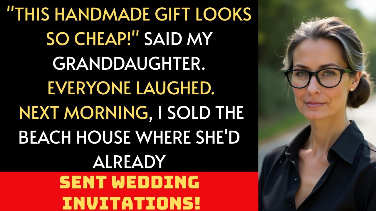This Gift Looks So Cheap! Said my Granddaughter  So I Sold the House She Wanted to Marry I.