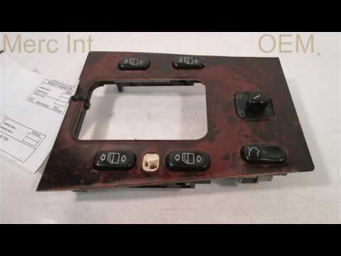 1996 Mercedes C280 MASTER SWITCH N.I.Q. - mbiparts.com Used OEM Mercedes Parts - Dismantlers ... OEM