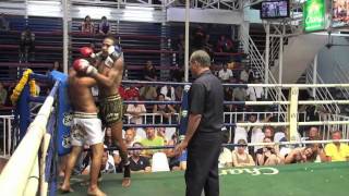 Download Lagu Dorian Price (Tiger Muay Thai) defeats Jaruan @ Bangla Thai Boxing Stadium Thumbnail