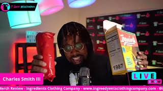 Selling T-Shirts In A Cereal Box! | Brand Merch Unboxing featuring Ingredients Clothing Company