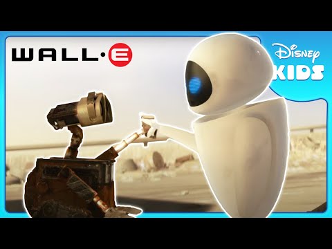 WALL-E & EVE Together! 🤖💓 | WALL-E | Disney Kids