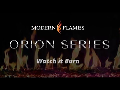 Modern Flames Orion 52" Slim Heliovision Single-Sided Fireplace, Electric (OR52-SLIM)