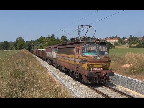 Vláčkaři jsou u toho | 240 086-9 a 749 019-6 na Pn 54149 před N. Vsí u Č. Bud. (22. 8. 2018)