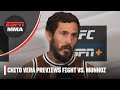 Chito Vera says he’s only focused on piecing up Pedro Munhoz at #UFC292 and not the main event