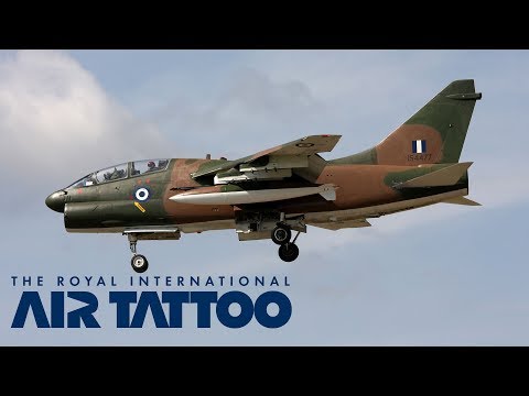 RIAT 2014 | Greek A7 Corsair II Arrival