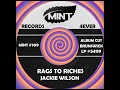RAGS TO RICHES, Jackie Wilson, Brunswick LP #54119  1965