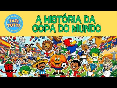 A história da Copa do Mundo I Tati Tutti