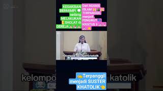 Download lagu Islamic Testimony 🕌🕋🕌Converted to Christianity ✝' Because I Had a Dream About Praying in Church⛪💒... mp3