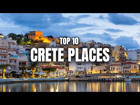 TOP  10  PLACES  TO  VISIT  IN  CRETE!!!   ENJOY TRAVEL!!  BEAUTIFUL CRETE!!!