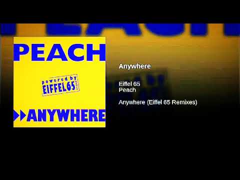 Eiffel 65 Peach Anywhere (extended remix) speed