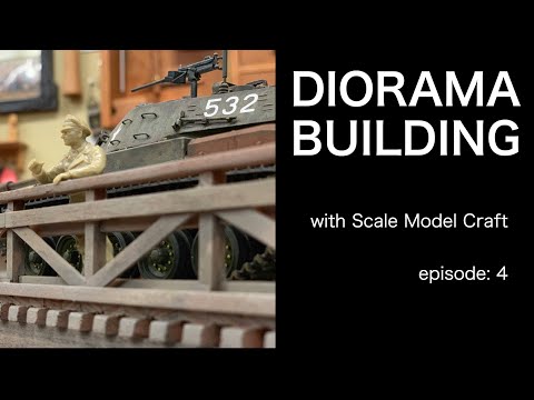 Diorama Building with Scale Model Craft episode 4 - Behind the scenes on “Battle of Narvik”