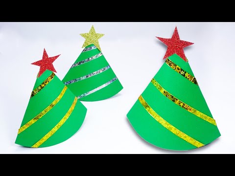 DIY christmas tree Christmas paper crafts 2024 Christmas tree easy