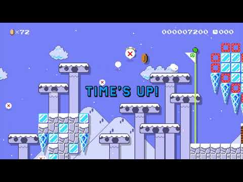 20 Sec: Winter Wonderland by Thanos Boy - Super Mario Maker 2 - No Commentary 1by