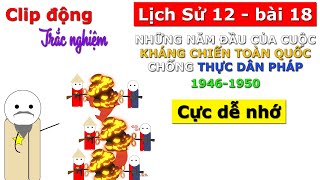 Giáo án Lịch sử 12 – Bài 18: Những năm đầu của cuộc kháng chiến toàn quốc chống thực dân Pháp (1946-1950) – Năm học 2019-2020