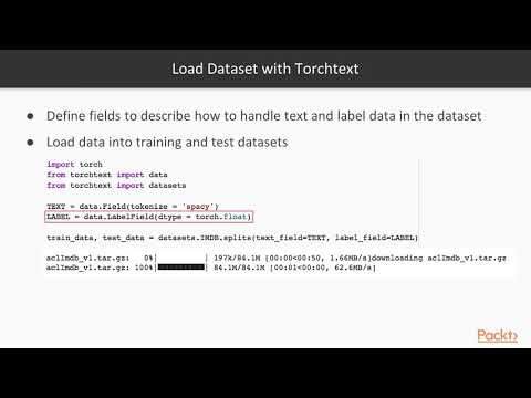 Hands On TensorBoard for PyTorch Developers Hands On Example NLP | packtpub com