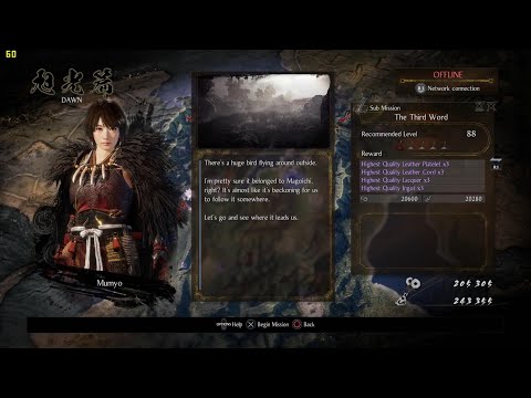 Nioh 2 Gameplay Walkthrough Sub Mission 46 The Third Word