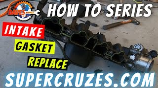 Intake manifold gasket replacement with Dave at SuperCruzes.com