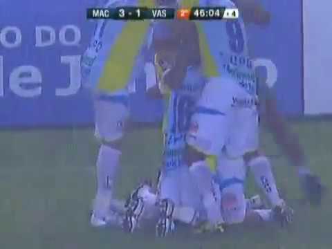 Macaé 3 x 1 Vasco - GOLS
