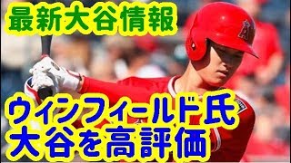 【MLB】大谷翔平　通算465本塁打のウィンフィールド氏は打者大谷を高評価【大谷・MLB・エンゼルス】