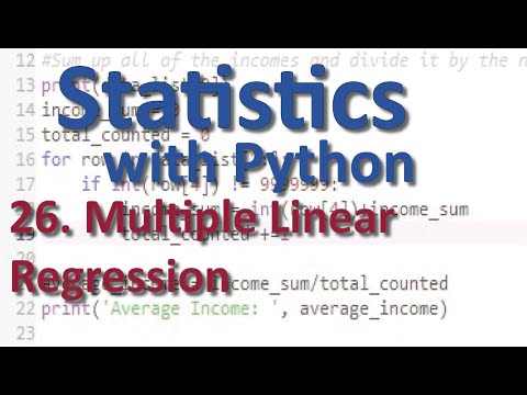 Multiple Linear Regression Stats With Python 26