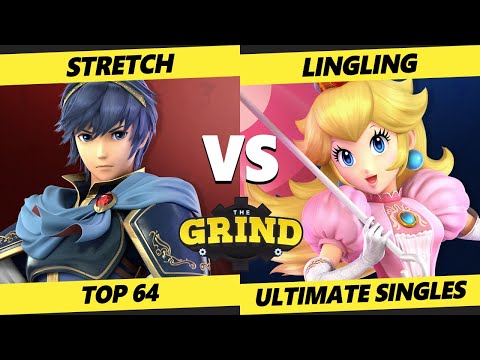 The Grind 174 Top 64 - Stretch (Marth) Vs. LingLing (Peach) - SSBU Ultimate Tournament