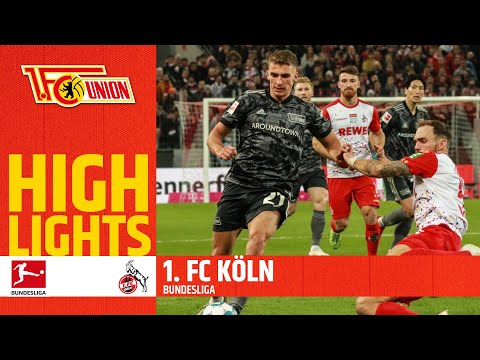 "Bitter am Ende!" 1. FC Köln - 1. FC Union Berlin 2:2 | Highlights Bundesliga